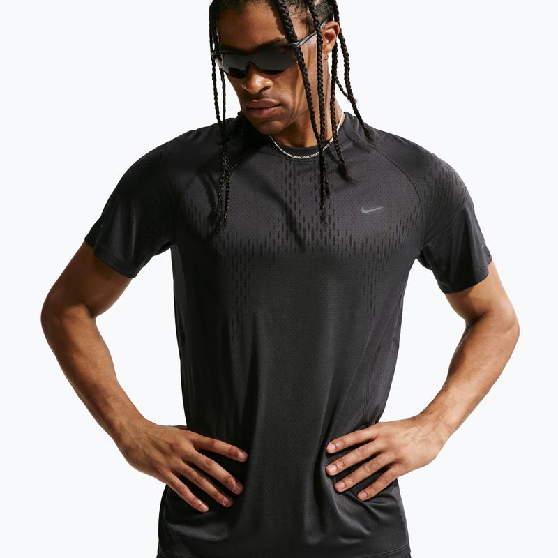 Koszulka do biegania męska Nike Stride Dri-Fit ADV off noir/black 4