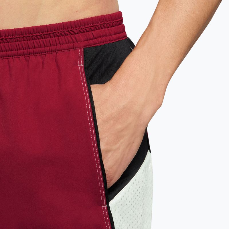 Spodenki do biegania męskie Nike Retro Dri-Fit Brief-Lined 4" team crimson/black 4