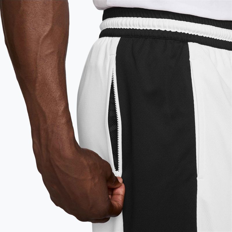 Spodenki koszykarskie męskie Nike Dri-Fit Game Classic 10" white/black/white/black 4