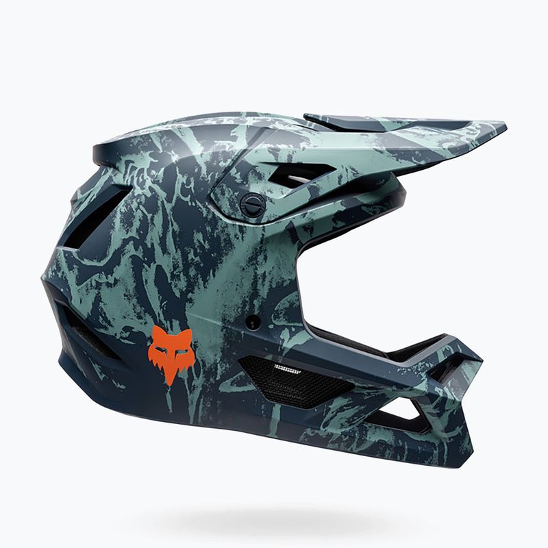 Kask rowerowy Fox Racing Rampage Img Print arctic blue 2