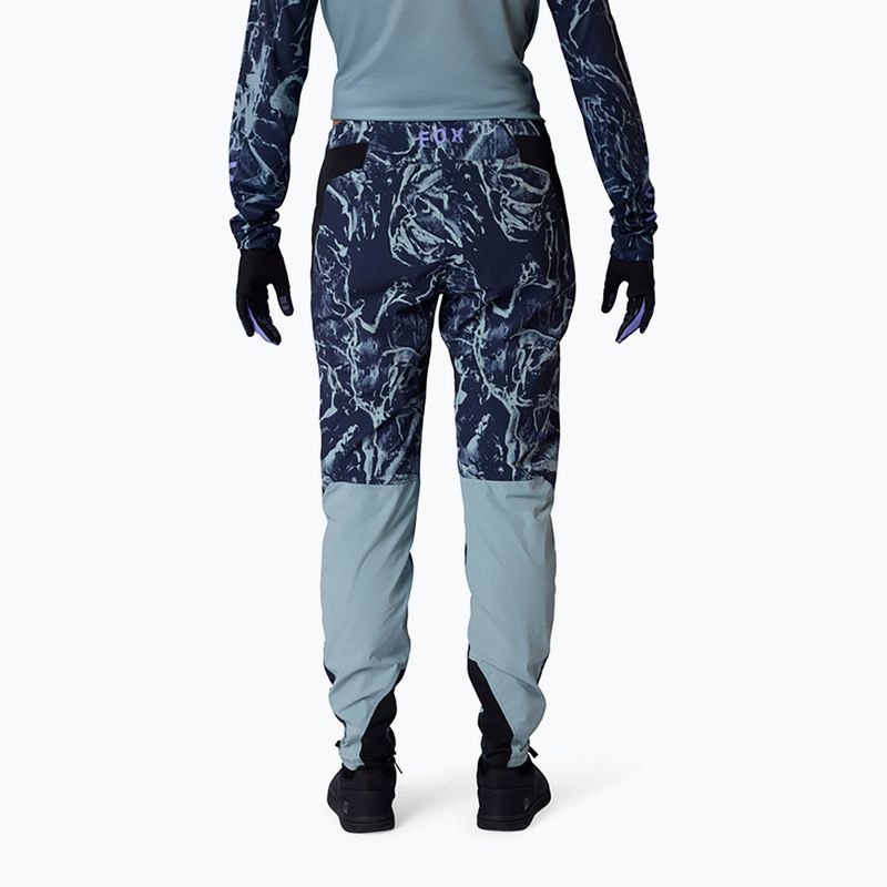 Spodnie rowerowe damskie Fox Racing Ranger Image Print arctic blue 2