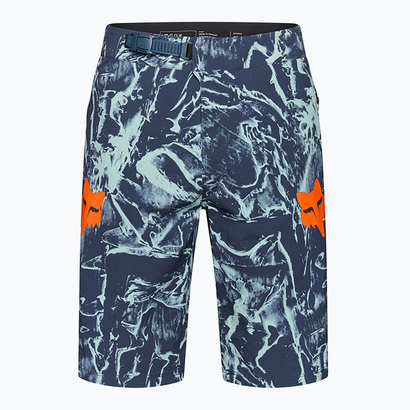Spodenki rowerowe męskie Fox Racing Ranger Image Print arctic blue 5