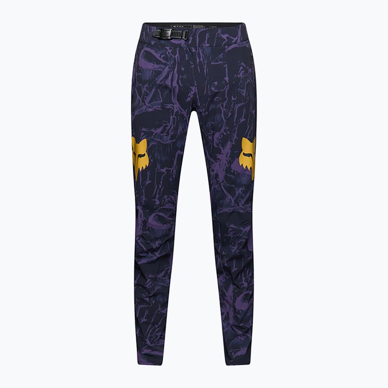 Spodnie rowerowe męskie Fox Racing Ranger Image Print plum 4
