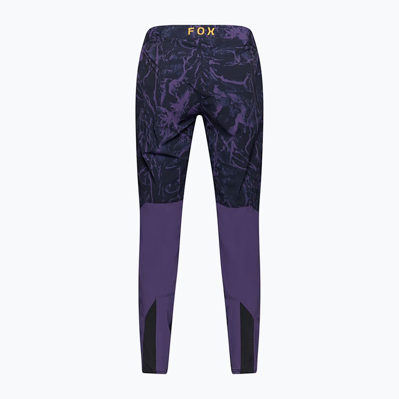 Spodnie rowerowe męskie Fox Racing Ranger Image Print plum 5