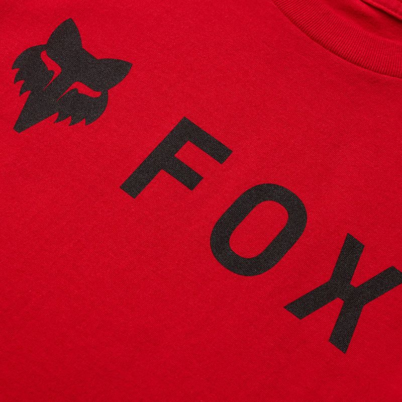 Koszulka dziecięca Fox Racing Absolute Jr timber red 4