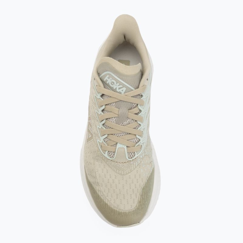 Buty do biegania dziecięce HOKA Mach 6 oyster mushroom/truffle salt 5