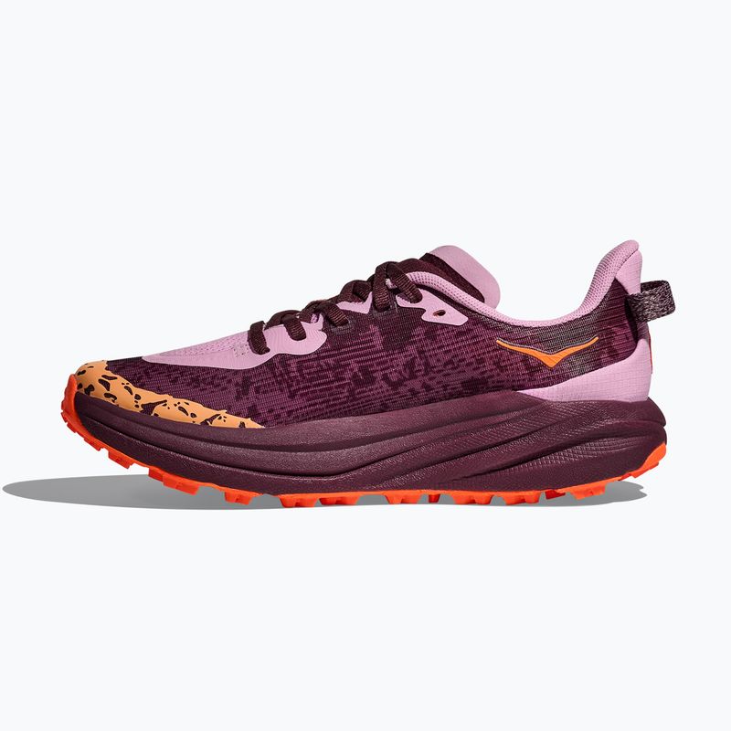 Buty do biegania dziecięce HOKA Speedgoat 6 flower nectar/neon tangerine 10