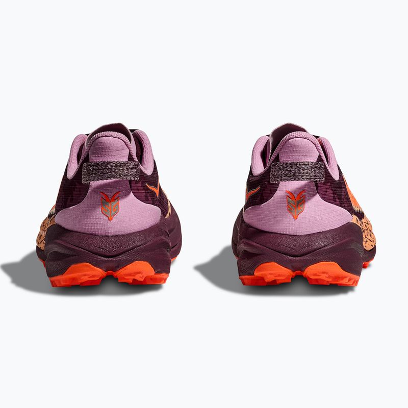 Buty do biegania dziecięce HOKA Speedgoat 6 flower nectar/neon tangerine 13