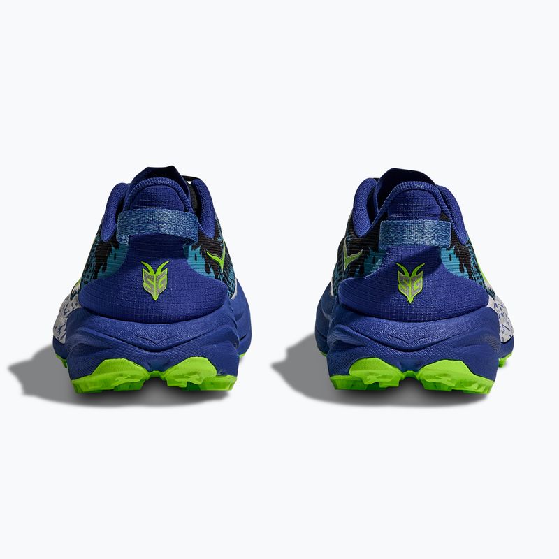 Buty do biegania dziecięce HOKA Speedgoat 6 night sky/neon lime 13