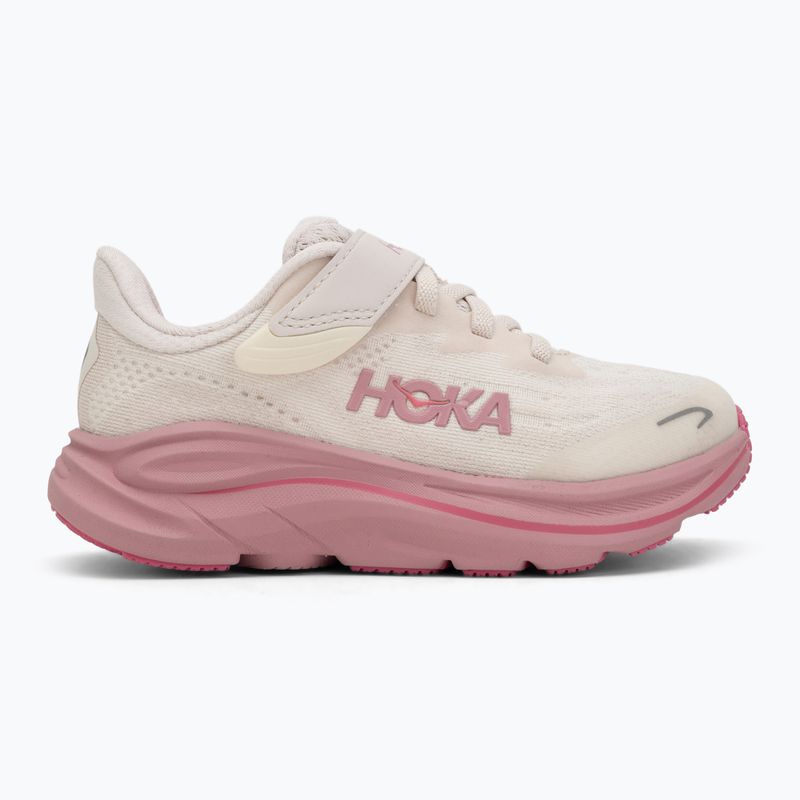 Buty do biegania dziecięce HOKA Clifton 10 rose cream/dried rose 2