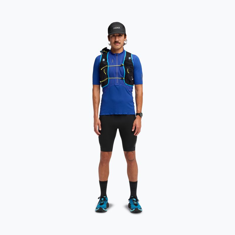 Koszulka do biegania męska HOKA Skybreeze ultramarine 2