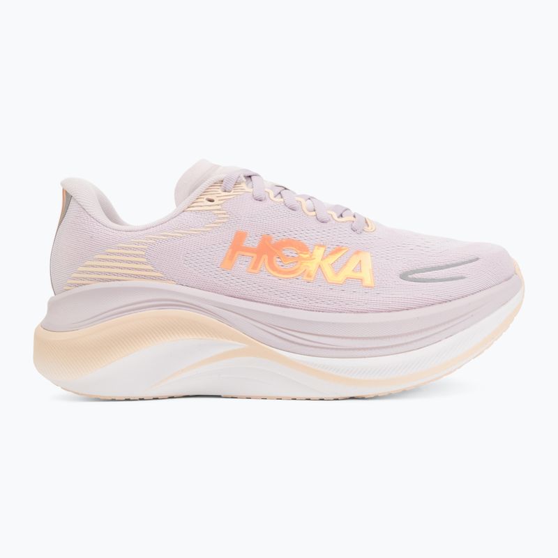 Buty do biegania damskie HOKA Skyward X 2 lilac cream/tangerine glow 2