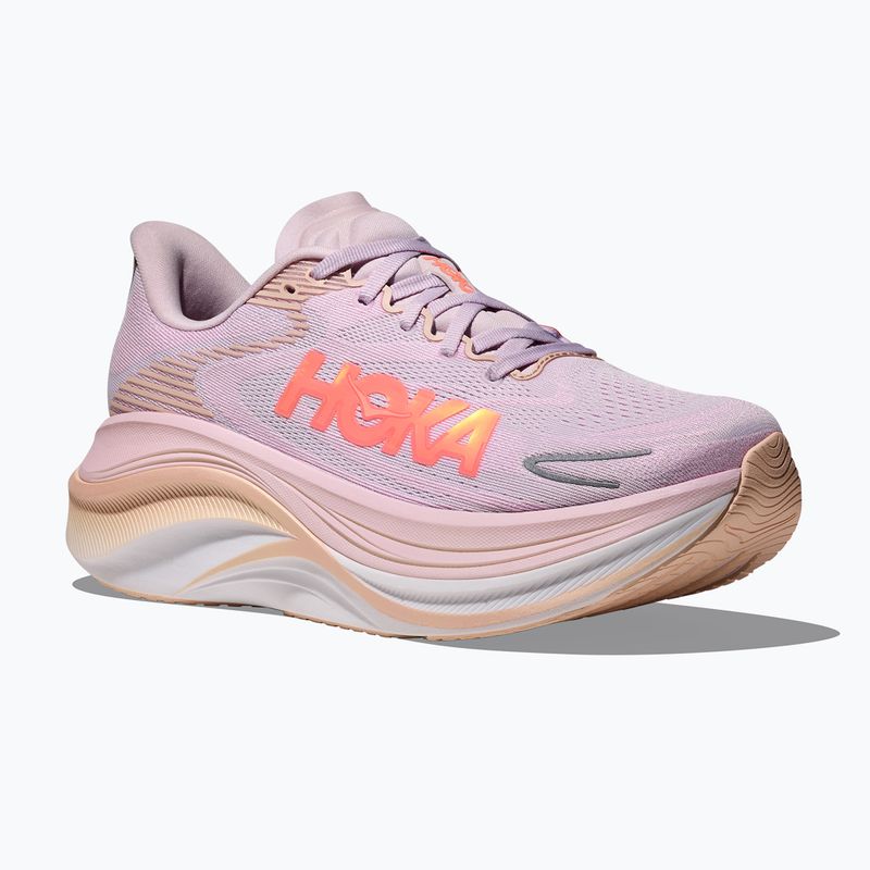 Buty do biegania damskie HOKA Skyward X 2 lilac cream/tangerine glow 8