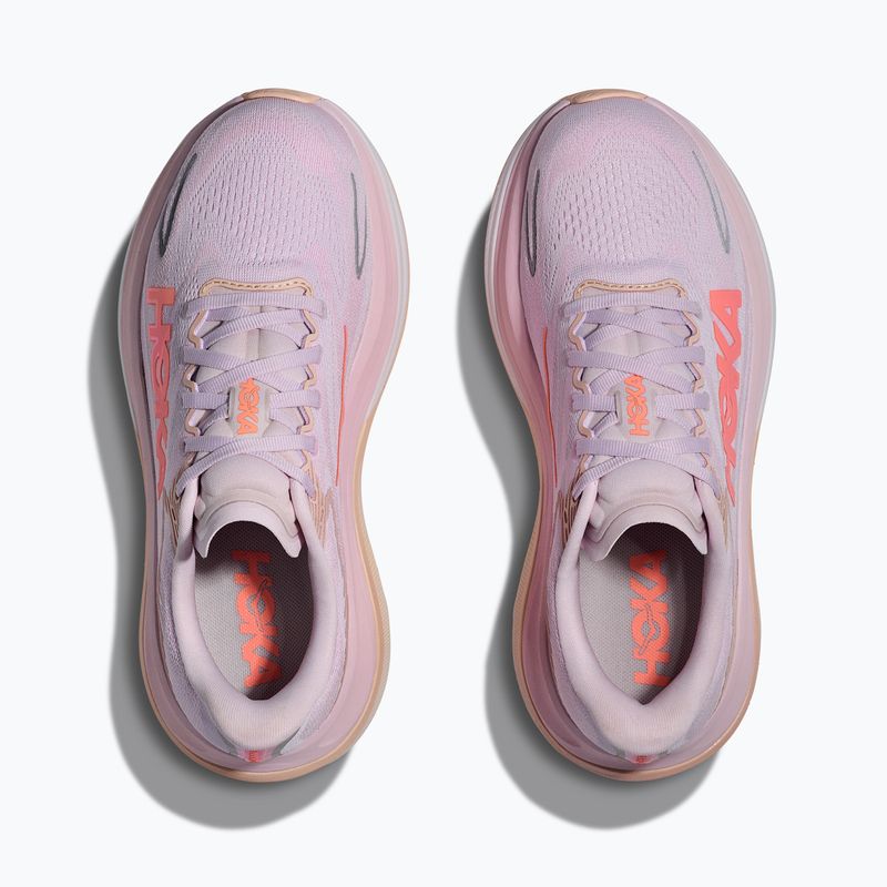 Buty do biegania damskie HOKA Skyward X 2 lilac cream/tangerine glow 14