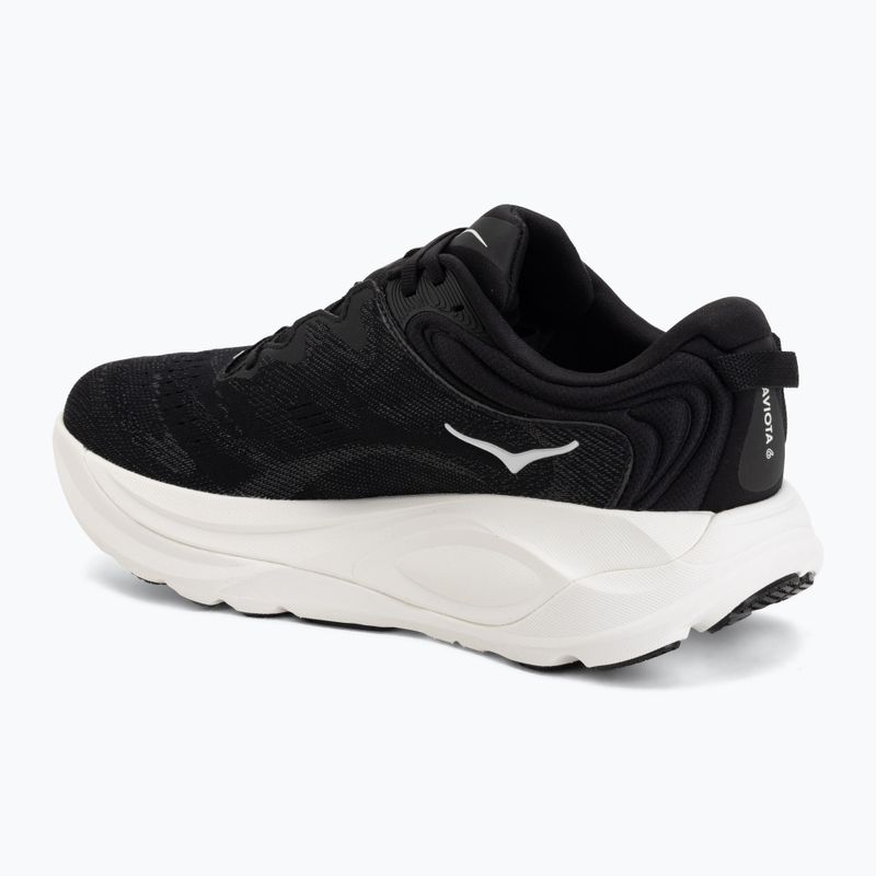 Buty do biegania męskie HOKA Gaviota 6 Wide black/white 3