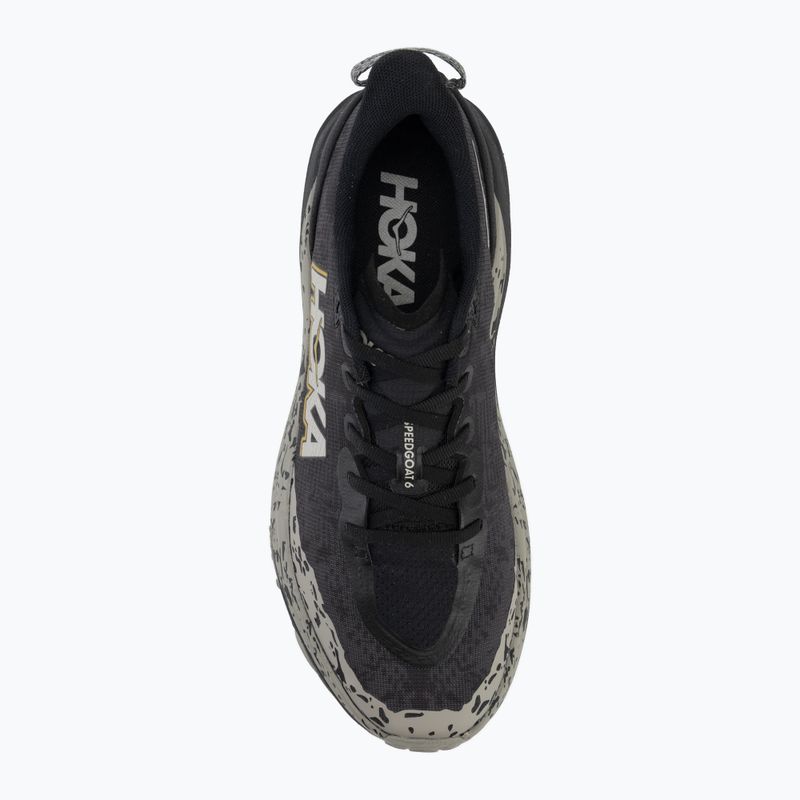 Buty do biegania męskie HOKA Speedgoat 6 black/cement 5