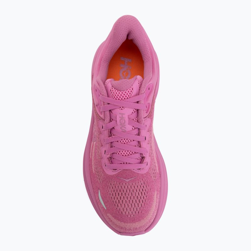 Buty do biegania damskie HOKA Bondi 9 crabapple/crabapple 5