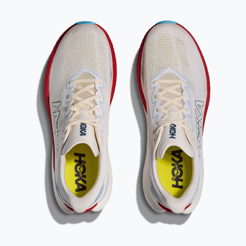 Buty do biegania męskie HOKA Mach X 3 white/alabaster 7