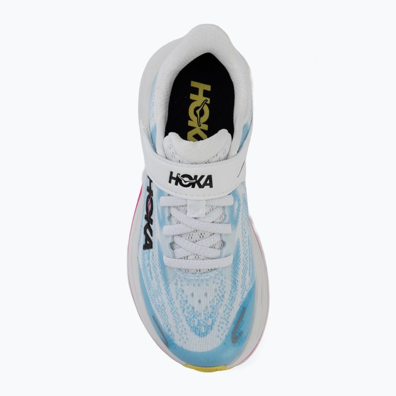 Buty do biegania dziecięce HOKA Clifton 10 frost/soaring blue 5