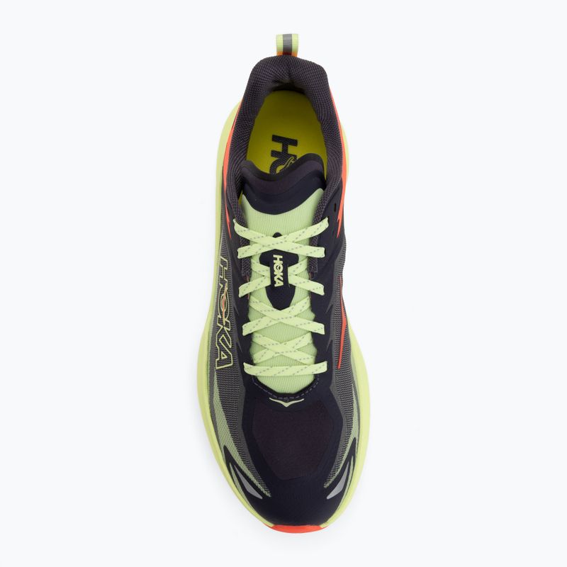 Buty do biegania męskie HOKA Zinal 3 squid ink/neon yuzu 5