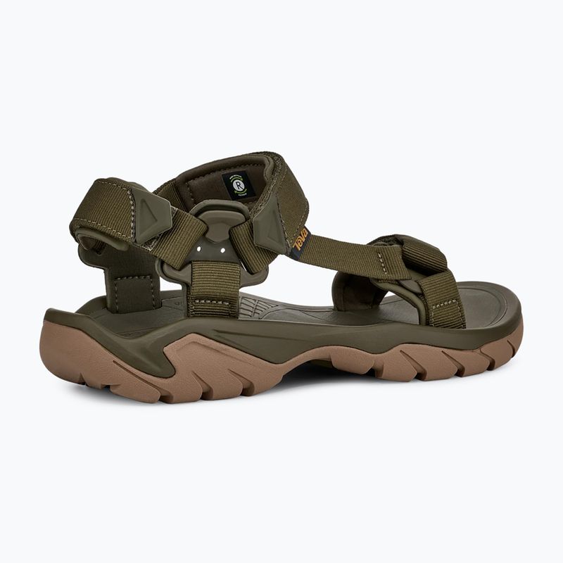 Sandały męskie Teva Terra Fi 5 Universal dark olive/honey brown 9