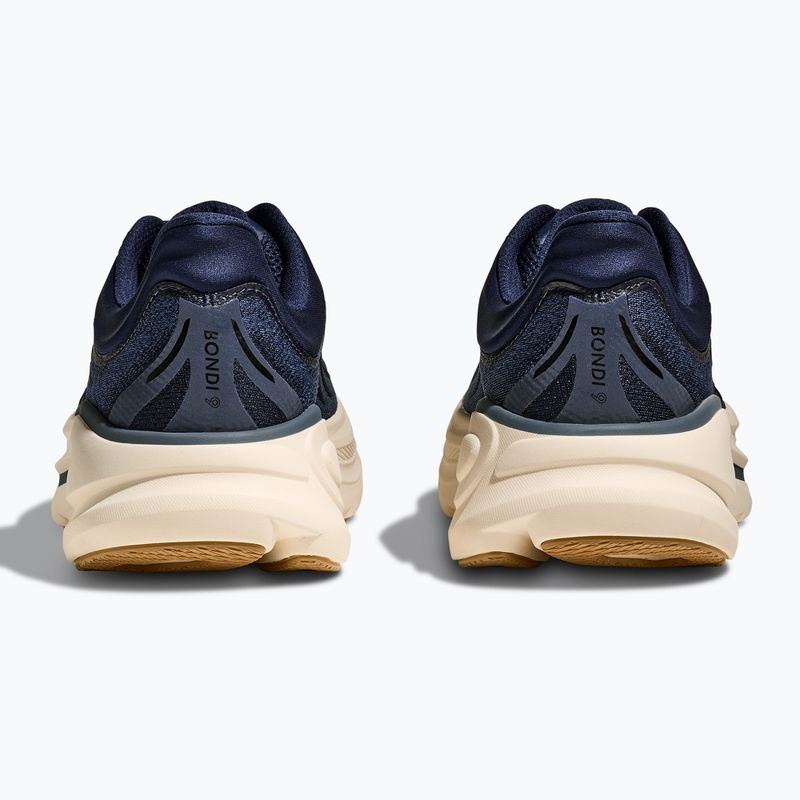 Buty do biegania męskie HOKA Bondi 9 Wide midnight blue/varsity navy 6