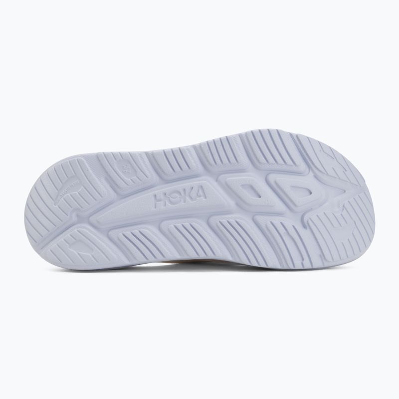 Klapki HOKA Ora Recovery Slide 3 alabaster/ambient blue 4