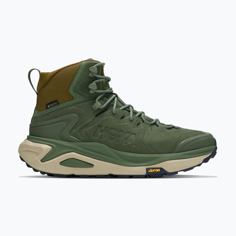 Buty turystyczne męskie Hoka Kaha 3 GTX nettle leaf/barley flour 9