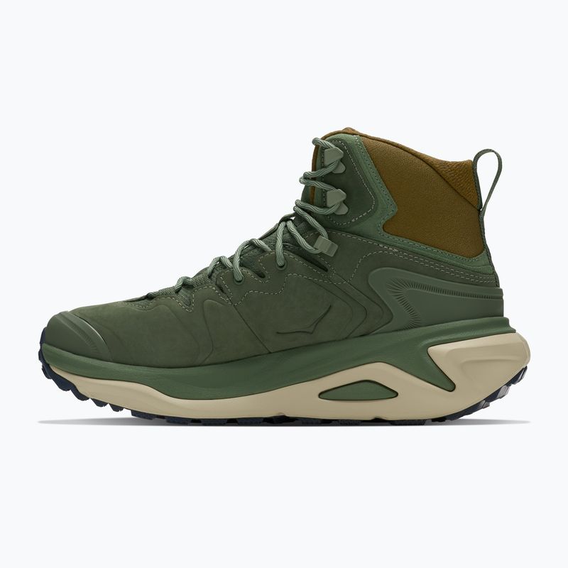Buty turystyczne męskie Hoka Kaha 3 GTX nettle leaf/barley flour 10