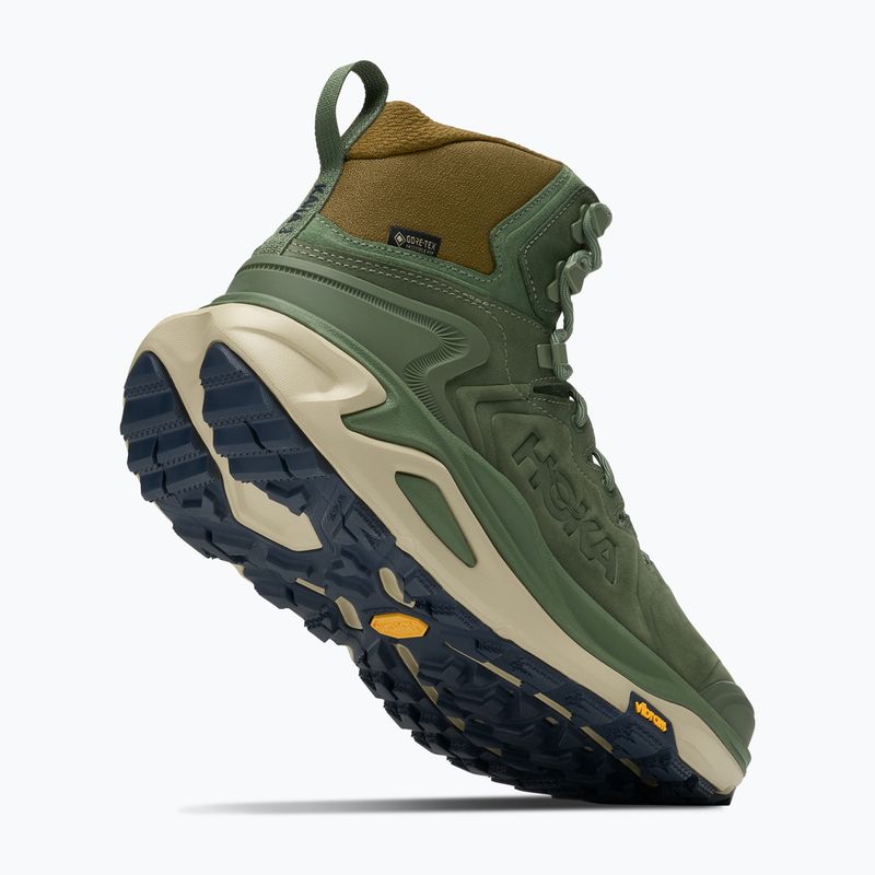 Buty turystyczne męskie Hoka Kaha 3 GTX nettle leaf/barley flour 12