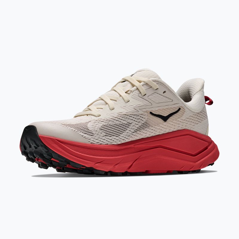 Buty do biegania damskie HOKA Challenger 8 alabaster/burnt red 9