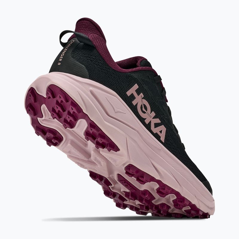 Buty do biegania damskie HOKA Challenger 8 black/pink opal 10