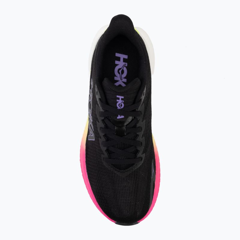 Buty do biegania damskie HOKA Mach X 3 black/neon nebula 5