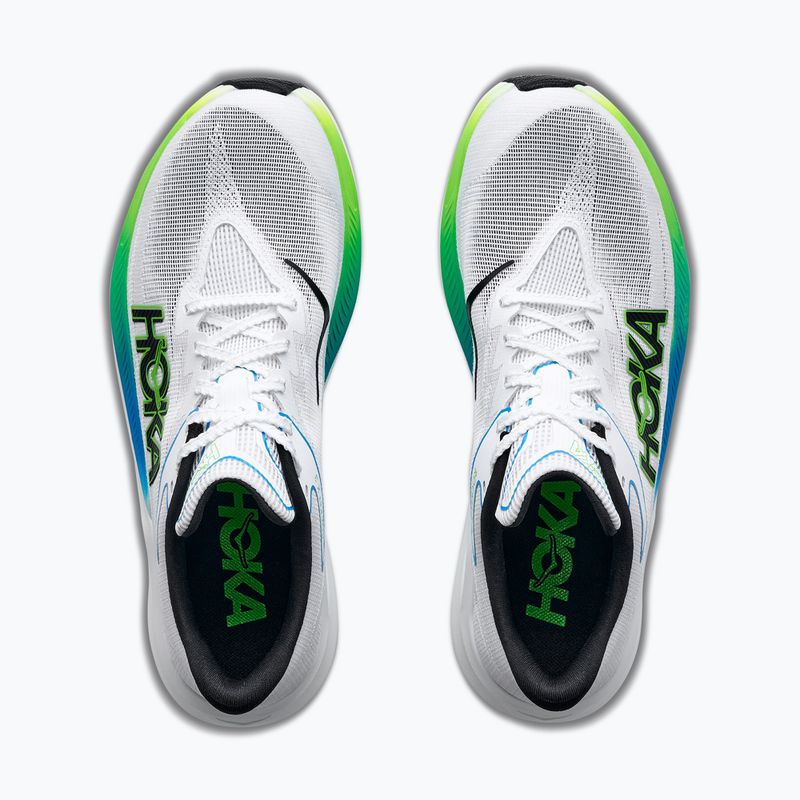 Buty do biegania HOKA Rocket X 3 frost/electric lime 15
