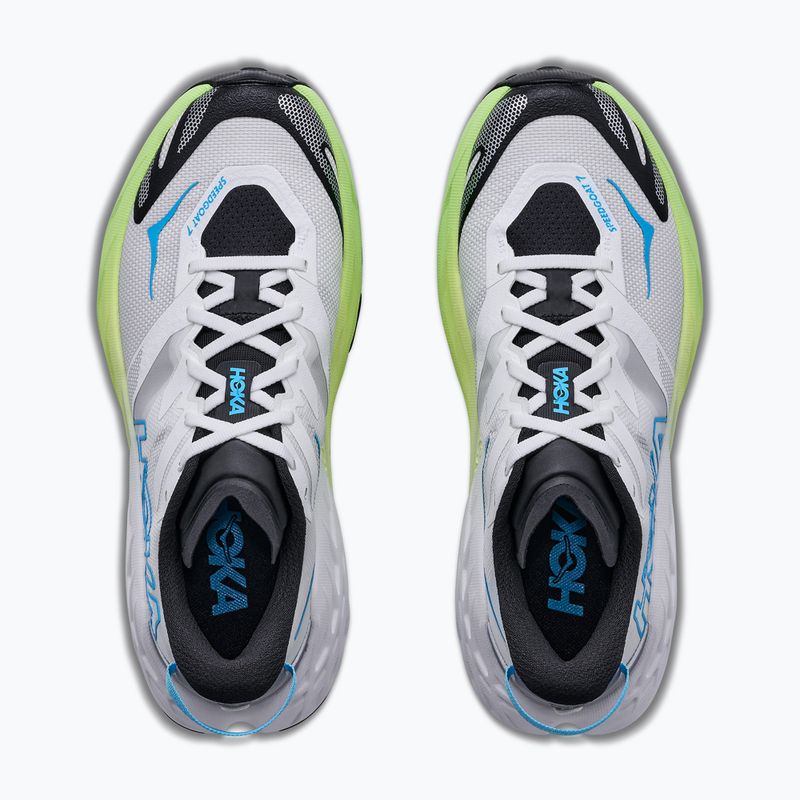 Buty do biegania damskie HOKA Speedgoat 7 frost/neon yuzu 15