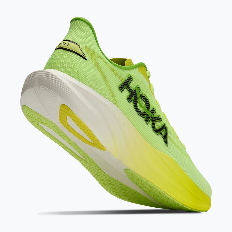 Buty do biegania damskie HOKA Mach 7 neon yuzu/hoka citrus 12