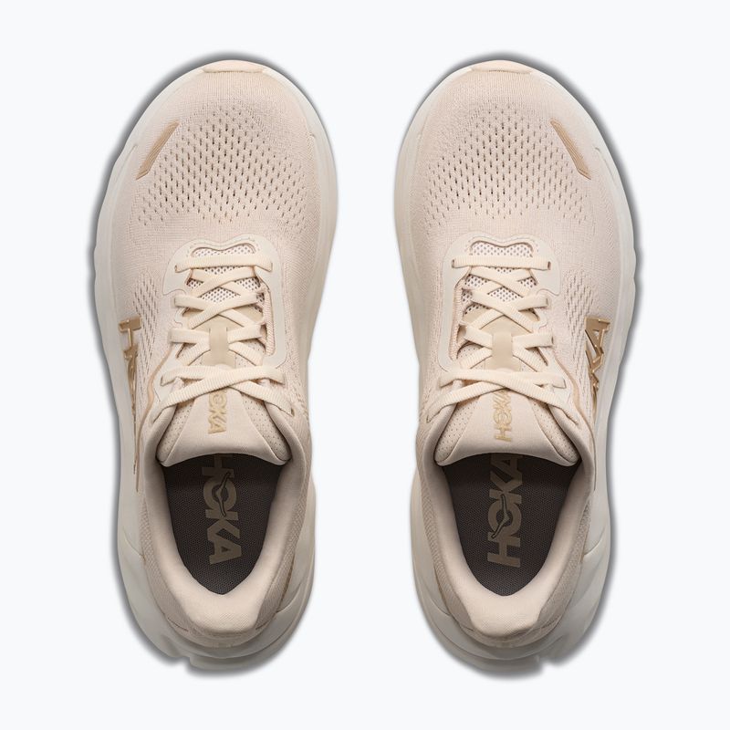 Buty do biegania damskie HOKA Arahi 9 alabaster/oat milk 12