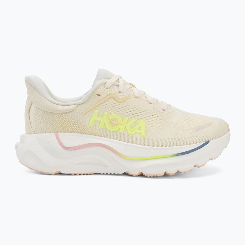 Buty do biegania damskie HOKA Arahi 9 vintage yellow/alabaster 2