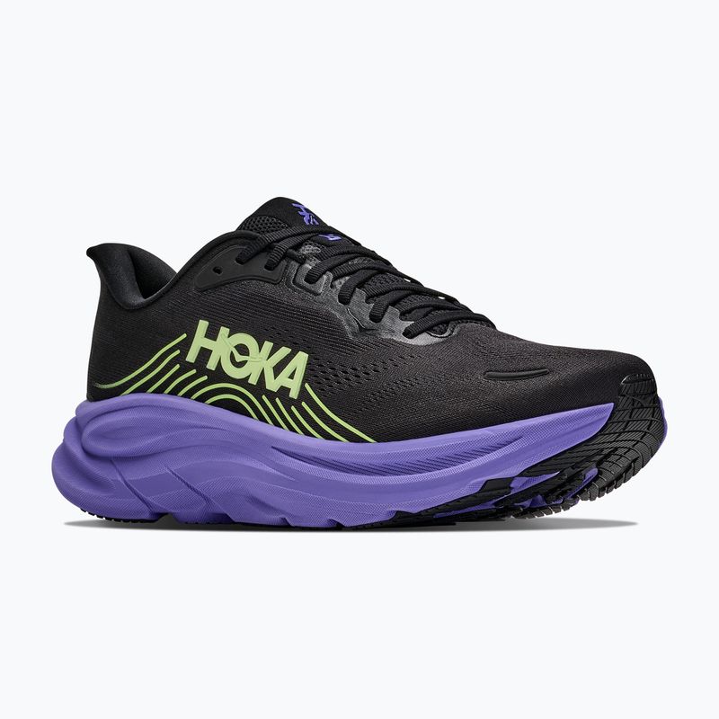 Buty do biegania męskie Hoka Clifton 11 black/neon yuzu 8