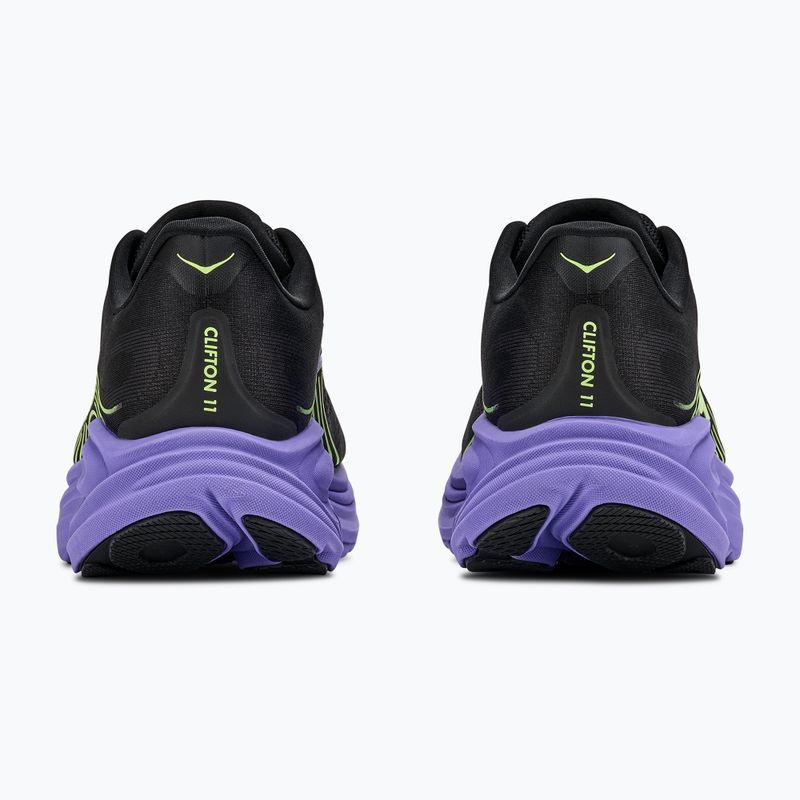 Buty do biegania męskie Hoka Clifton 11 black/neon yuzu 11