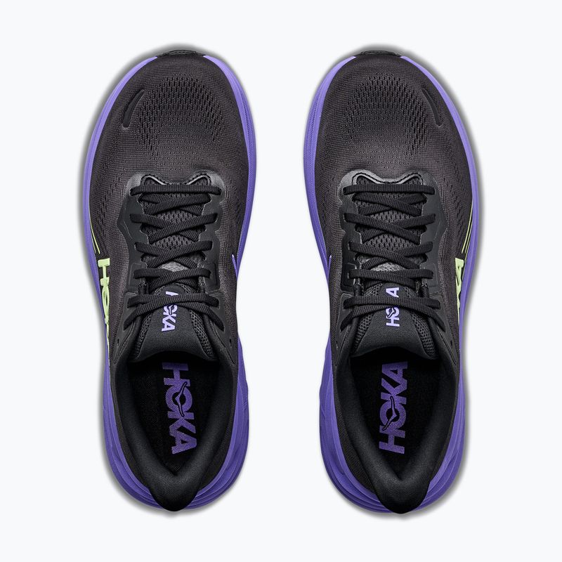 Buty do biegania męskie Hoka Clifton 11 black/neon yuzu 12