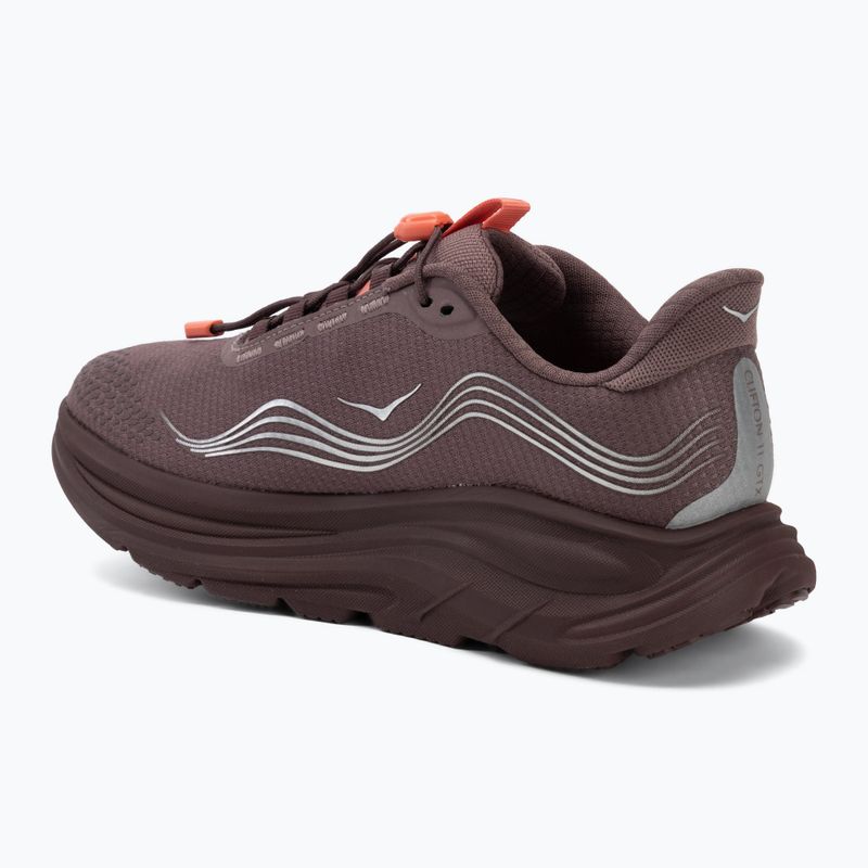 Buty do biegania damskie HOKA Clifton 11 GTX smoky quartz/deep mauve 3