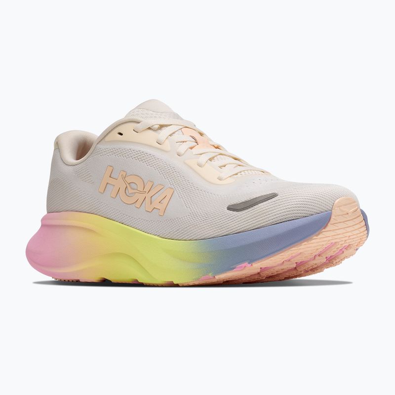 Buty do biegania damskie HOKA Rincon 5 alabaster/tangerine glow 8
