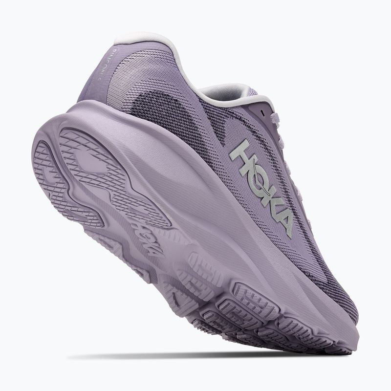 Buty do biegania damskie HOKA Rincon 5 mellow lilac/silver 12