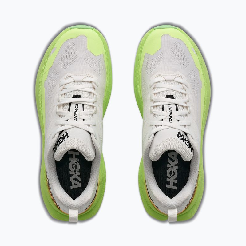Buty do biegania damskie HOKA Torrent 5 frost/neon yuzu 14