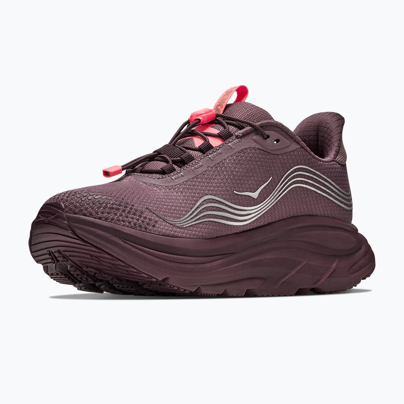Buty do biegania damskie HOKA Clifton 11 GTX Wide smoky quartz/deep mauve 11