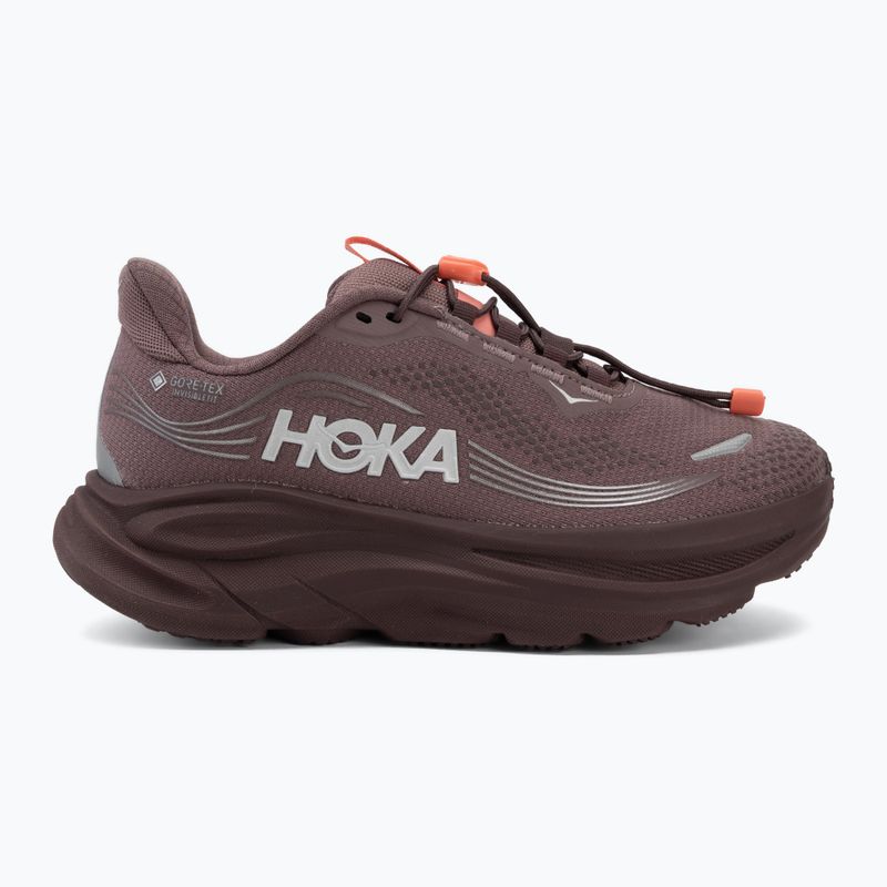 Buty do biegania damskie HOKA Clifton 11 GTX Wide smoky quartz/deep mauve 2
