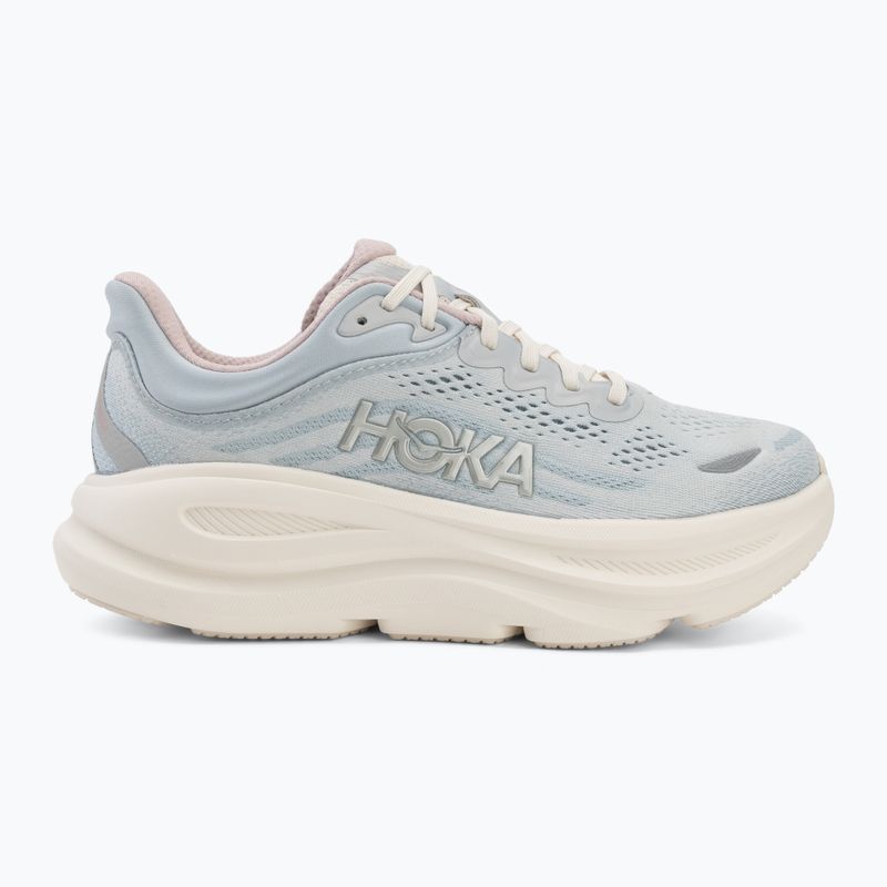 Buty do biegania damskie HOKA Bondi 9 GLM alabaster/mineral blue 2