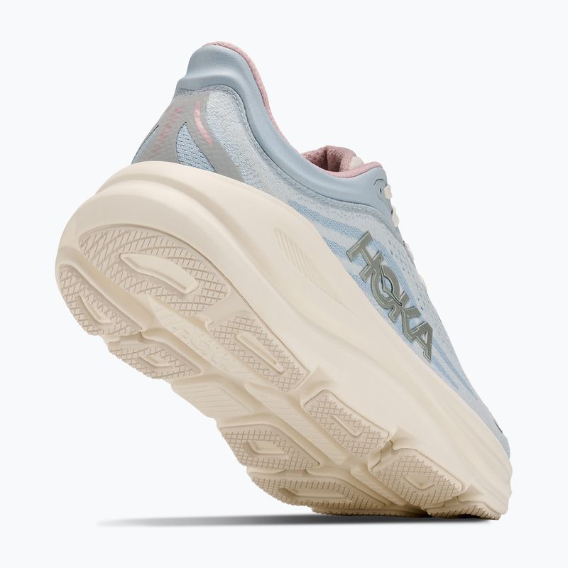 Buty do biegania damskie HOKA Bondi 9 GLM alabaster/mineral blue 10