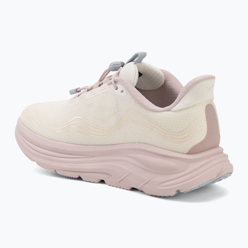 Buty do biegania damskie HOKA Clifton 11 GTX GLM alabaster/pink opal 3